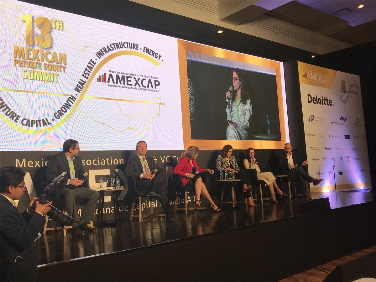 AMEXCAP's tweet photo. Innovación y tecnologías Disruptivas para Inversiones de VC: AI, Smart Cit- ies, Healthcare, Fintech, Agribusiness, Edtech #mariatellez de #mountainnazca #ariannagomez de #bosch #lulurodriguez de #fazenda #markmccoy #bancofinterra #fernandofabre @EndeavorMexico https://t.co/0egsoA3JdV