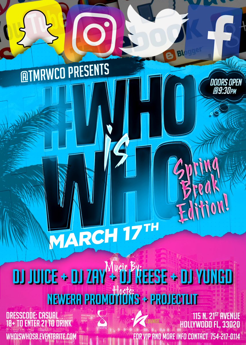 Percylago_'s tweet photo. Itโs a South Florida take over ๐ฃ
#CollisionMiami2 TONIGHT ๐ฅ #WhoIsWhoSB Saturday ๐
https://t.co/pq8x9g2VyW
https://t.co/tFQy44qoPo https://t.co/IJ7P9r0EH8