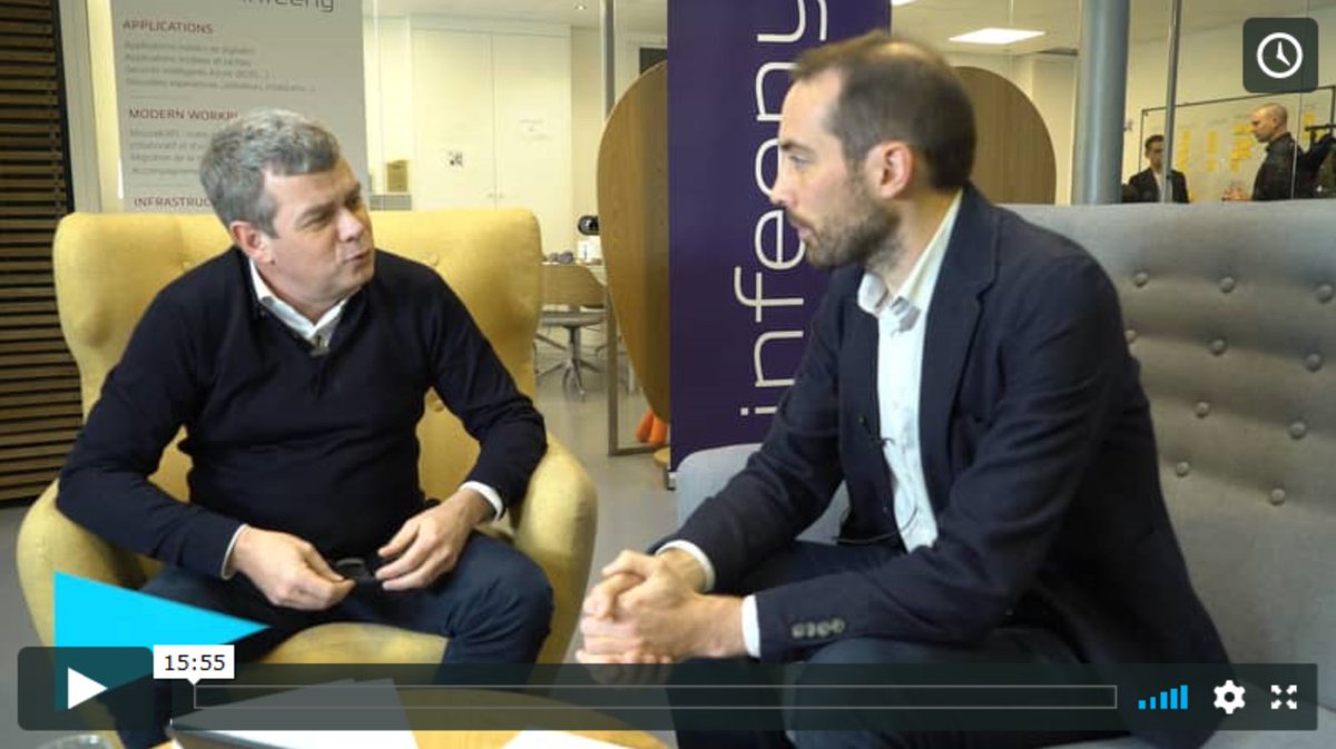 Infeeny_fr's tweet photo. [Les Instants Infeeny] #MachineLearning, analyse descriptive et #prescriptive dans l’environnement #Microsoft #Azure - Echange entre Paul Peton, Consultant Senior de la Practice #Data Experience Infeeny et Hubert de Charnacé, Président Infeeny https://t.co/GbargA1T26 @paulpeton https://t.co/RyjOkOj77N