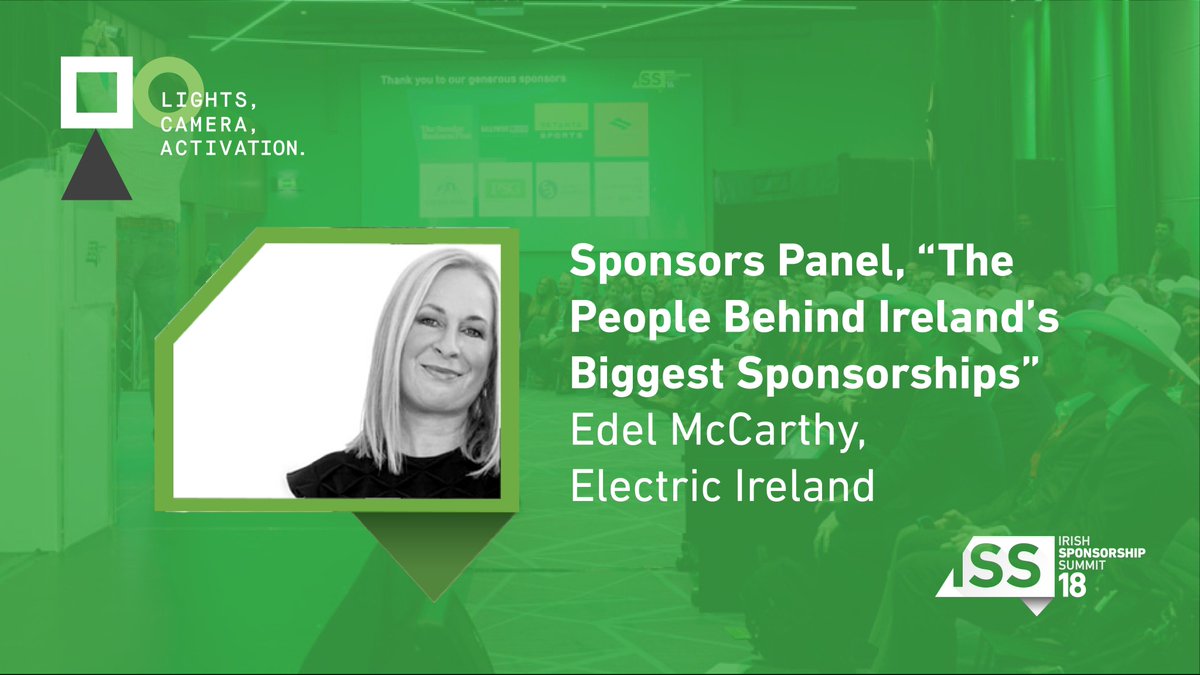 ISS2018's tweet photo. A fantastic sponsorship panel to round out the day at #ISS2018 with @MarkdoyleMark  of @AIBIreland  @karldonnelly  of @ThreeIreland  and @edelmccarthy  of @ElectricIreland  with Jeremy from @activative  asking the tough questions. :) https://t.co/BEHtcffmyX