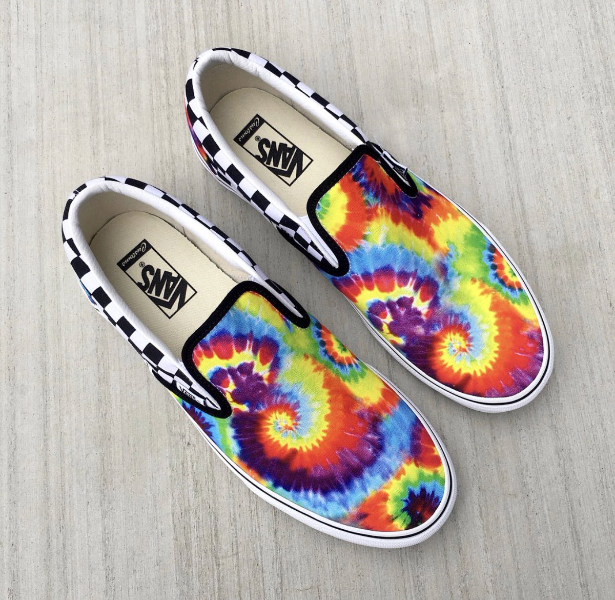 rainbow vans 2018