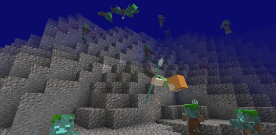 Minecraft on "Try the new Update Aquatic features with the Minecraft Bedrock beta on Android, Windows 10 and Xbox One! https://t.co/pi1i7WxDUR https://t.co/XVITy4R2TC" / Twitter