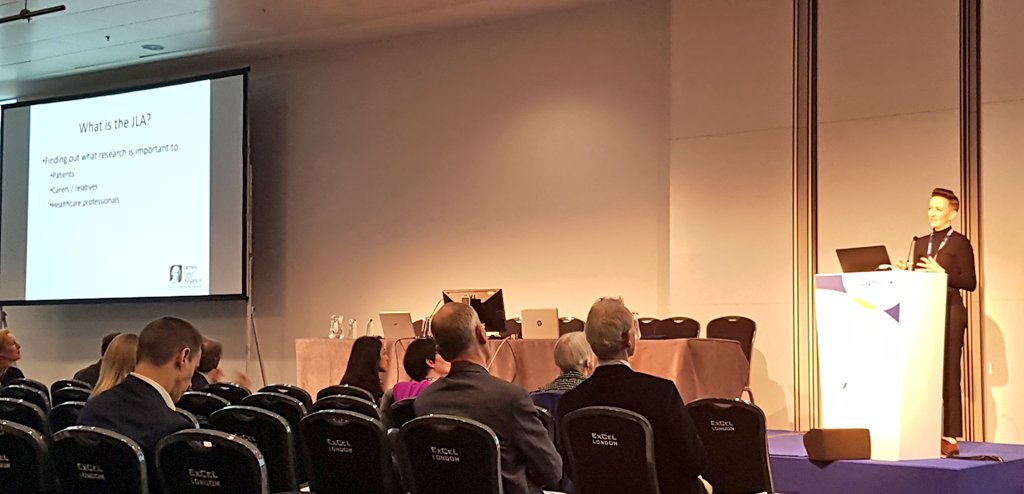 DUK_research's tweet photo. Next up is @Katherine_JLA to explain why we found the top research priorities for diabetes, according to people living with diabetes and HCPs: "if you don't talk to people on the ground, dealing with a condition, you're going to miss out on important insight" #DUKPC #Type2top10 https://t.co/JVi70RPk1o