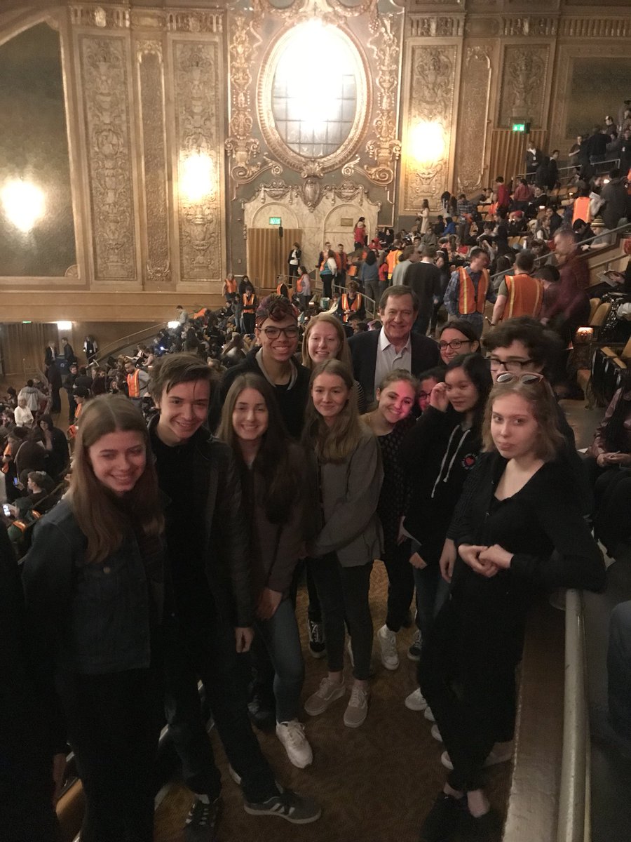 SchnitzerCARE's tweet photo. Yesterday we went to Seattle with some of the 700 @PPSConnect HS students to see @HamiltonMusical. This was an amazing experience for us. We hope the students loved it as much as we did! https://t.co/vLkOWBhwE3