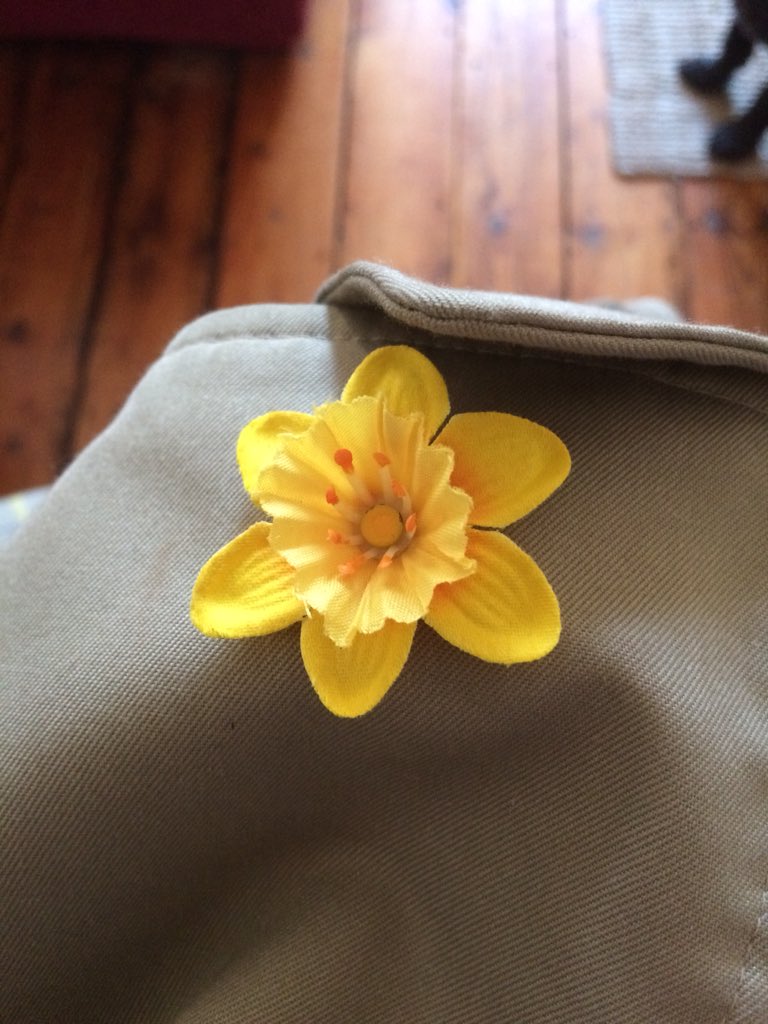 Who can fail to be cheered up by an <a href="/mariecurieuk/">Marie Curie</a> daffodil. One little flower can do so much good, don’t forget to pick one up. 🌼🌼
