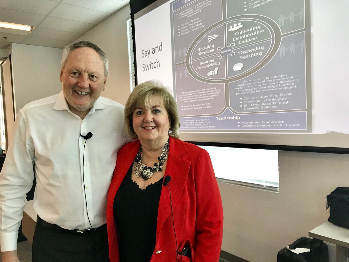 SuptDaveGordon's tweet photo. We are honored to have @michaelfullan1 &amp; @joannequinn88 presenting “Deep Learning: Engage the World. Change the World.” Great workshop co-sponsored by the SCOE Leadership Institute &amp; the Regional System of District and School Support (RSDSS) Capital Region. https://t.co/i7HiiTPGZK