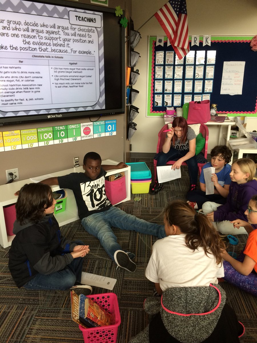 MsDiMeglio's tweet photo. Preparing our next round of Flash Debates: should Schools serve chocolate milk to students?? #TheACSWay #FlashDebates #Team616 https://t.co/vyjwWTk1Qx