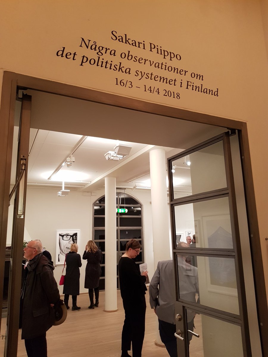 MariKNiemi's tweet photo. Shocking photos! @Finlandsinst Opening of @SakariPiippo 's exhibition. Thank you for an inspiring panel @paulhansen64 @JennySR @Villebla https://t.co/NddBonhyBD