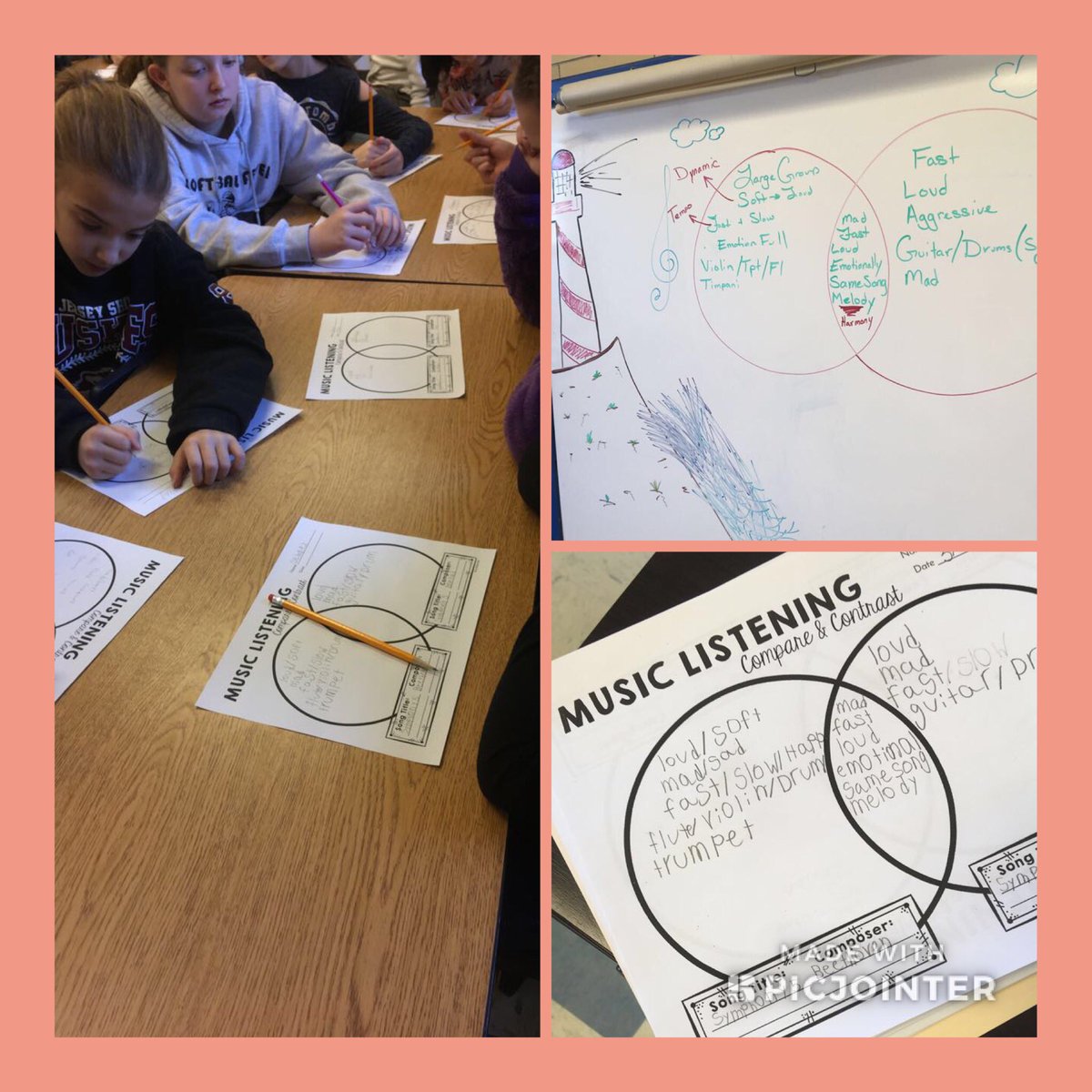 MrCiappinaMusic's tweet photo. An inspiring discussion with the 5th grade students this morning. Comparing and contrast two different versions of Beethoven’s 5th Symphony. We are all the same melody with a different interpretation. @BayviewESchool @MTPSArts @MTPSpride https://t.co/C2vHelyYM9