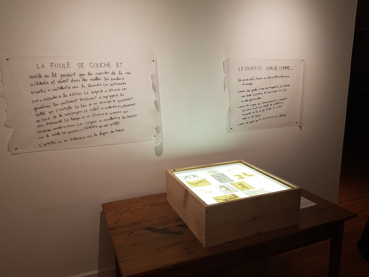 brockhumanities's tweet photo. Read about the collaborative exhibit created by students in French and Studies in Arts in Arts and Culture. "Expressions of Today" is on at @NiagaraArtists until March 16. New blog post by student Craig Maltais. #BrockU https://t.co/Hit1QfnGJd https://t.co/uywtbAw7aF