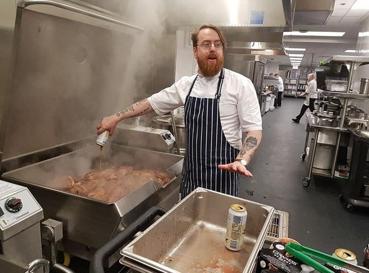 mistereatgalway's tweet photo. Beef rib and stout for tomorrow's @LinkedIn @FoodOnTheEdge #FOTENYC #FOTE2018 https://t.co/jsww2e8ta4
