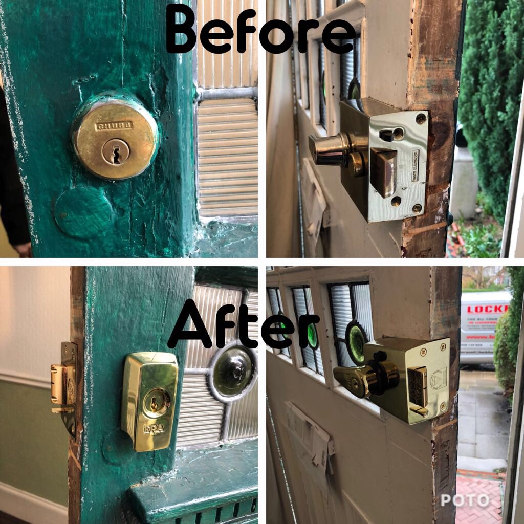 lockforceliv's tweet image. Era British Standard night latch fitted so it would dead lock when the customer was out the house as was worried about people breaking the glass and opening by hand #lockforce #locksmith #liverpool