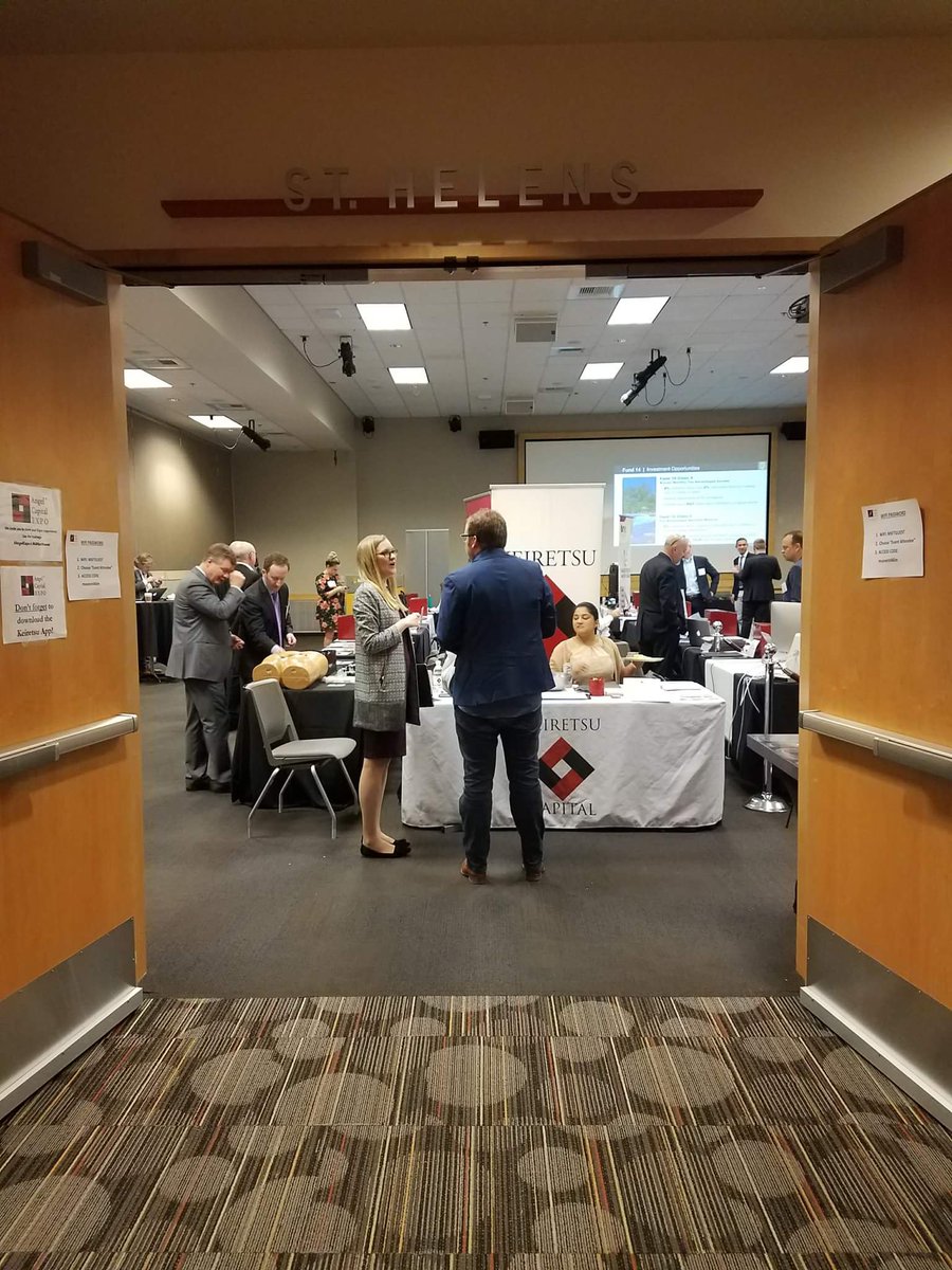 k4northwest's tweet photo. The Angel Capital Expo is still going strong! #Innovation #AngelExpo #K4Northwest https://t.co/1tFgeZF11K