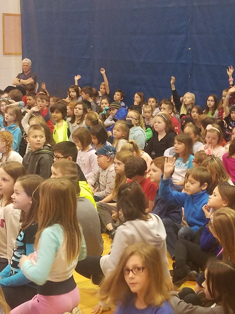 MillCreekReads's tweet photo. Thank you to @SarahMlynowski ,@LaurenMyracle, and @emilyjenkins for an outstanding author visit yesterday. We loved hearing about the writing process and all your books.  Our hold list is filled with students wanting Upside-Down Magic! https://t.co/pwkzMoGu8U