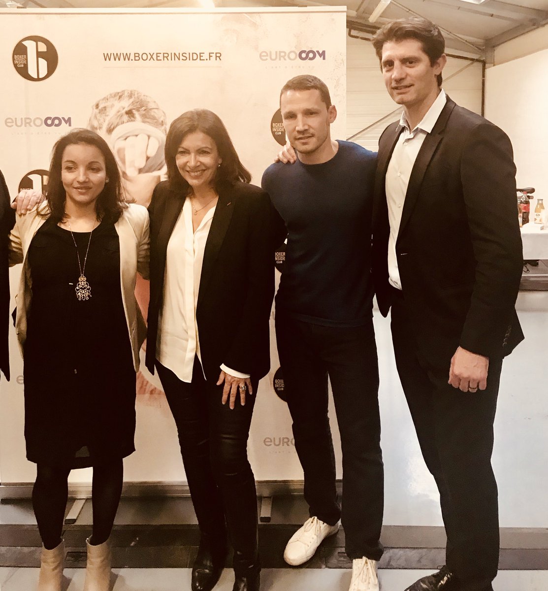 carolinangelini's tweet photo. Inauguration officielle cet AM de la salle de #boxe de @SarahOurahmoune @BoxerInside3 par @Anne_Hidalgo #75013 #boxerinside ... un moment tant attendu! Une nouvelle page va s’écrire ! @PierreRabadan @mairiedu13 https://t.co/GVcctKxP3b
