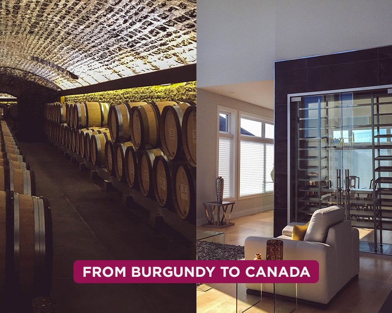 AngeGardienVin's tweet image. Today #ThirstyThursday🍷, #CellierDomesticus visit a stunning wine room in Burgundy🇫🇷 to make this ❄️ climate travel to an #architectural #winecellar🇨🇦…in a click w/ temperature.wine 
Beautiful, isn’t it? @socialvignerons, @DemiCassiani, @alawine, @Fiery01Red