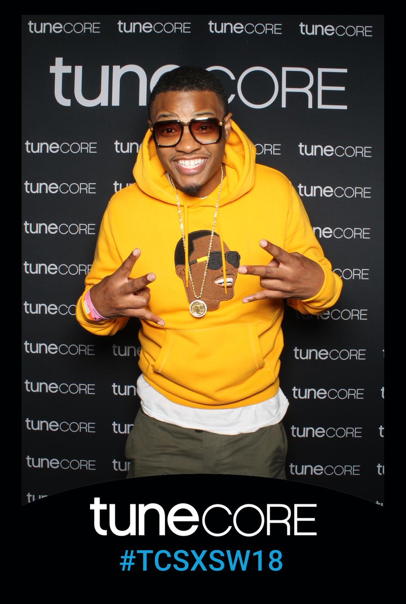 iam_j_jackson's tweet photo. SXSW hangs at the @TuneCore photo booth! #TCSXSW18 https://t.co/3Y1qhfd3Am