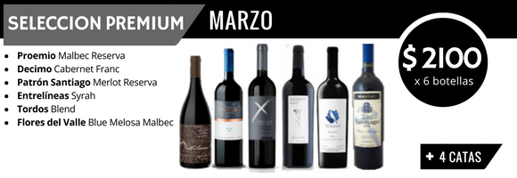 Viste la selección de #Marzo? Dos opciones: 6 etiquetas cada mes para que puedas descubrir el placer de disfrutar buenos vinos. Tené la tuya aquí --->  bit.ly/2nVX7RE