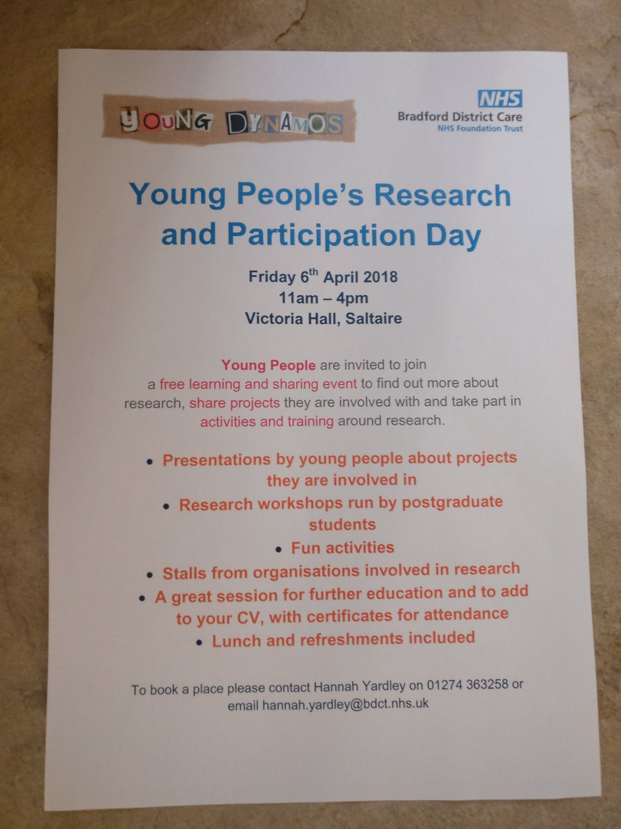 Young Dynamos presents...
Please retweet and share...
#whywedoresearch