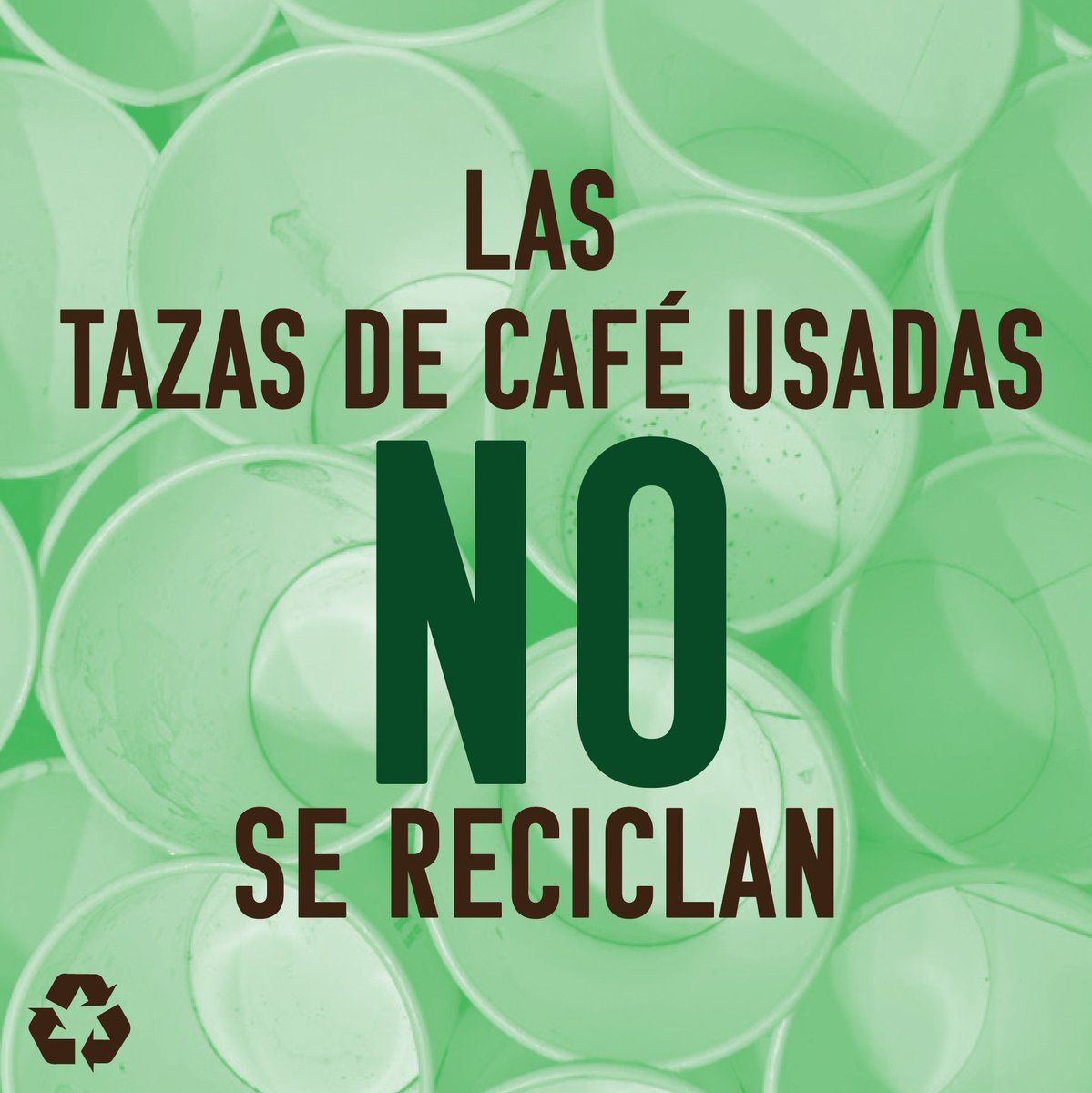 AIPCDE's tweet photo. aipcdeRecuerda que no se pueden reciclar las tazas de café que todavia contengan liquido en ellas ya que contaminan el area de reciclaje. Si quieres reciclarla debes enjuagar la taza con agua y luego colocarla en su respectivo contenedor. #ecoaip #familiaAIP #aipcde https://t.co/ytKpLkI69z