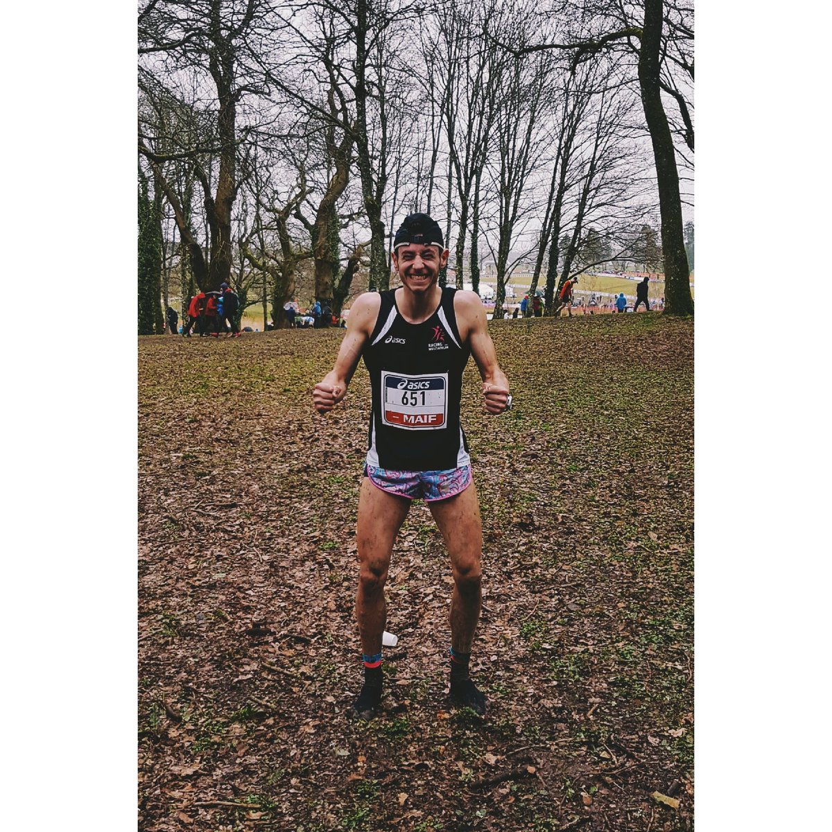 7 ans sans cross. Le retour dans les labours a fait mal, mais je resigne direct pour l'année prochaine ! #plouay #championnatsdefrance #crosscountry <a href="/FFAthletisme/">FFAthlétisme</a>