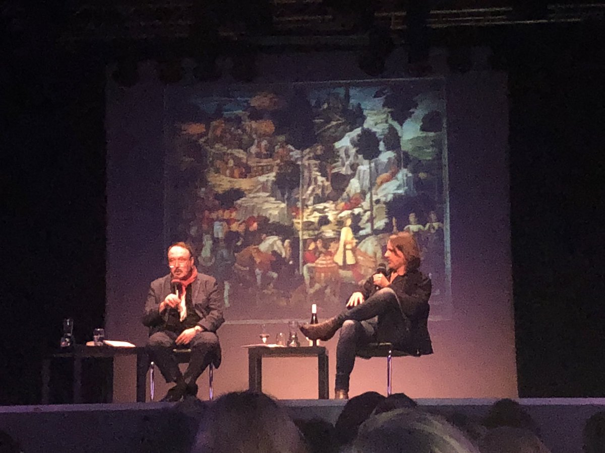 Über Gott und die Welt mit und von @richprecht auf dem Literaturschiff #litcologne