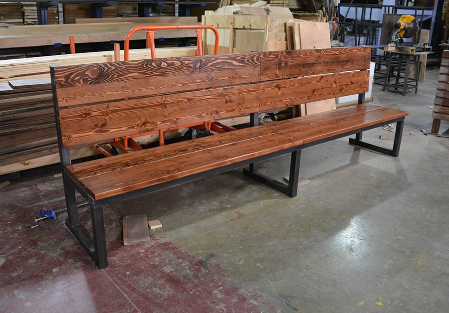 MaxsunGroup's tweet image. Peri Peri Grill House will soon open its doors to everyone, but first they will open their doors for these custom made banquettes &amp;amp; tables! #booth #banquettes