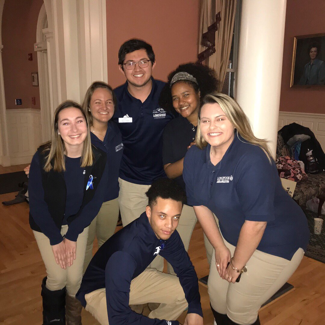 LU_Ambassadors's tweet photo. Mentor/Mentee Ceremony was a BLAST! Shout out to Newbie Mom, Josie for rocking the house! We love our new members! More pics to come 😉💙 #longwoodambassadors https://t.co/oPRWOSFFxj