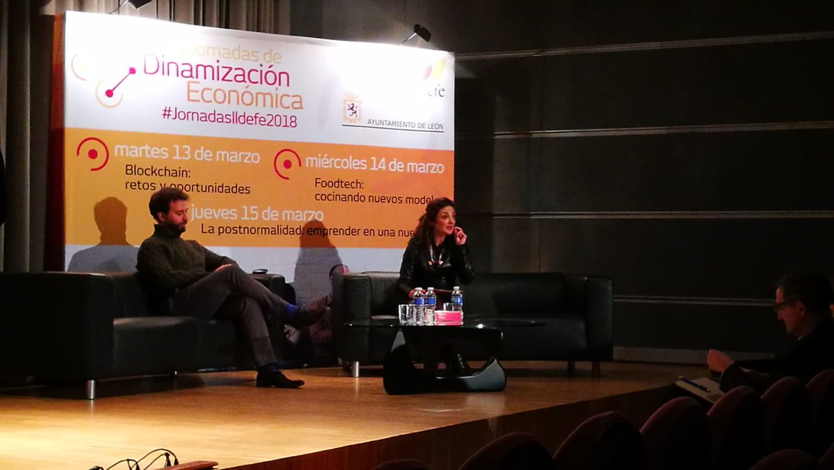 Eduardo Martínez <a href="/MrEdu_Martinez/">Eduardo Martinez</a> , CEO de <a href="/GoTechMadrid/">GoMadrid</a> en <a href="/Ildefe/">Ildefe</a> hoy: "Rodéate de #talento y trabaja en #Equipo , sólo así conseguirás #innovar "

#JornadasIldefe2018 #Postnormalidad #emprender #Leonesp #startup #innovacion