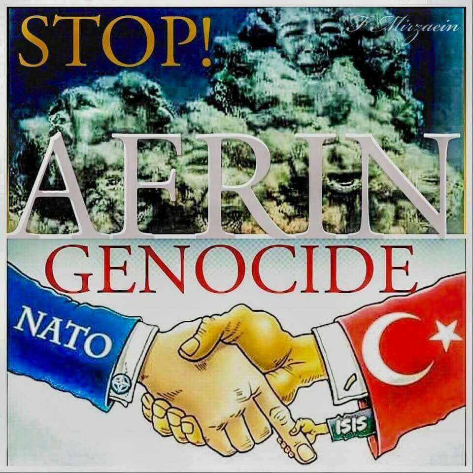 msafir1384's tweet photo. Erdogan kills Kurdish children in Afrin.
How many more civilians, especially childran has to die in #Afrin before the international comunity breaks their silence? 
Please act now tomorrow is too late.
#Afrin #StopAfrinGenocide #AfrinResists https://t.co/zLkm9RKuBx