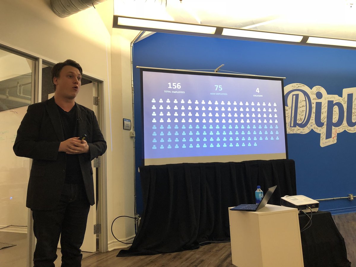 #allhands #to #townhall at <a href="/Diply/">Diply</a> TO and London . NY is next