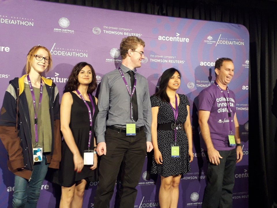 AUSTRAC's tweet photo. A huge congratulations to team CryptoCollect from Macquarie University, CERT and Sydney University. The judges commended their use of blockchain technology to improve financial services. #ASEANCodeathon https://t.co/zG0O1yD7Wh