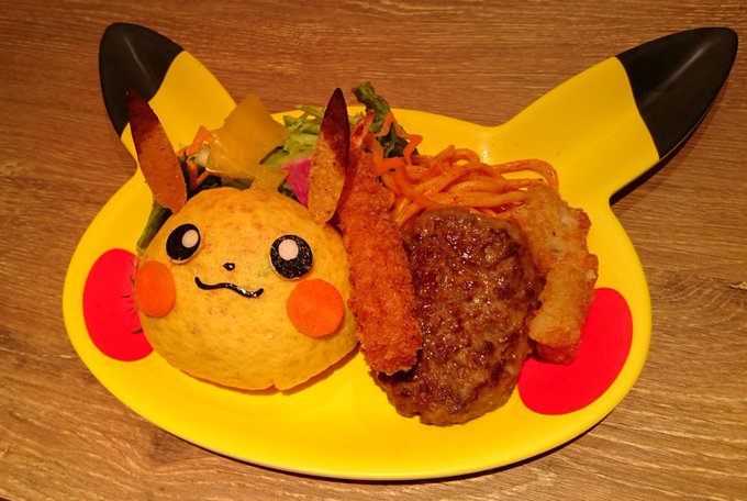 ポケモンカフェ行ってきたよ～!可愛すぎかよぉ～😆 