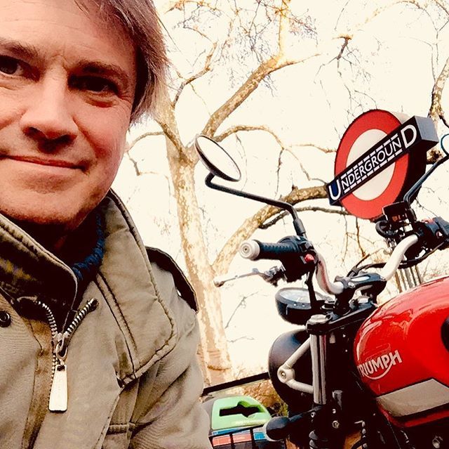 Russ Malkin (@russmalkin) on Twitter photo Two great British brands <a href="/officialtriumph/">Triumph Motorcycles</a> and the tube ... bikeās a bit quicker ! ift.tt/2ItINdY Two great British brands <a href="/officialtriumph/">Triumph Motorcycles</a> and the tube ... bikeās a bit quicker ! ift.tt/2ItINdY