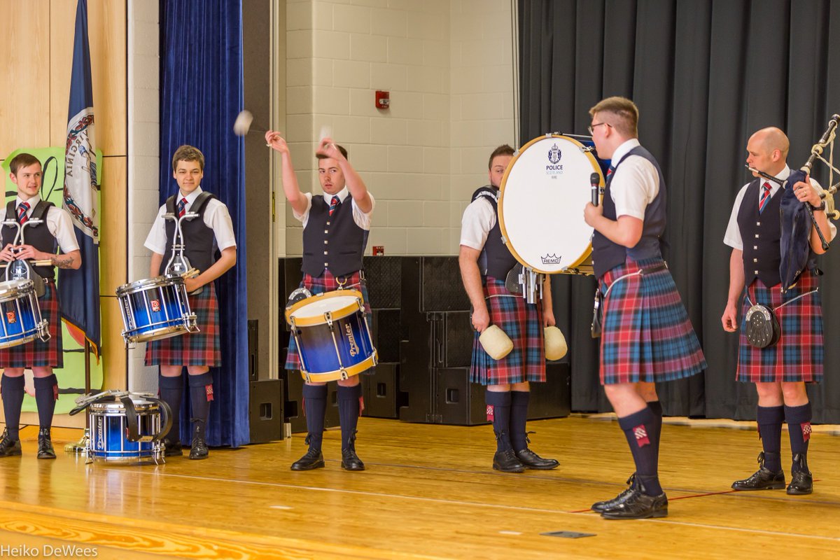Throwback Thursday - some pictures from our trip to Virginia. Crossroads Elementary School - some of the kids didn't know what Bagpipes were