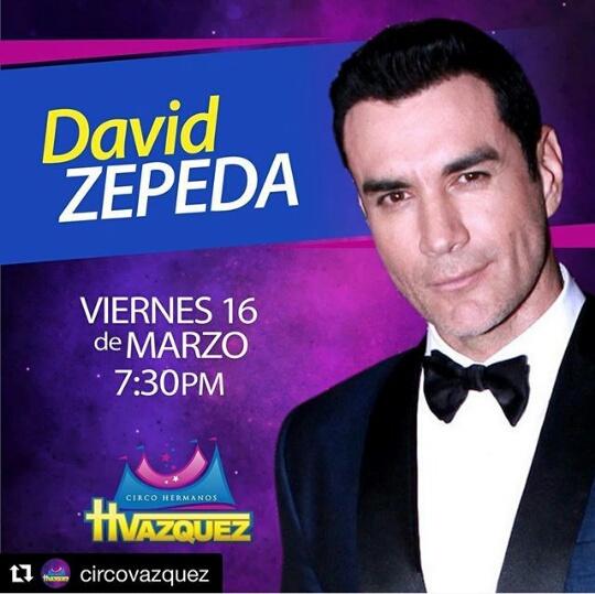 monydiazof's tweet photo. Hermosa gente de #DonnaTexas, MAÑANA VIERNES 16 estará el guapo actor y cantante @davidzepeda1 en el #CircoVazquez ¡NO SE LO PUEDEN PERDER! ¡LA PASARÁN GENIAL!

#SeVaElCirco #VeADivertirte #ParaTodaLaFamilia #EspectaularmenteMagico https://t.co/Qzm3mTArha