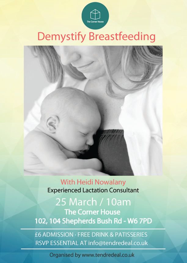 Afraid of breastfeeding? You would like to try but you have no clue how you will manage it. Struggling with breastfeeding? You would like to enjoy the experience but it doesn't seem to work for you. Join the Talk on 'Demystify breastfeeding' 25/03 #womaninbiz #wnukrt #mums