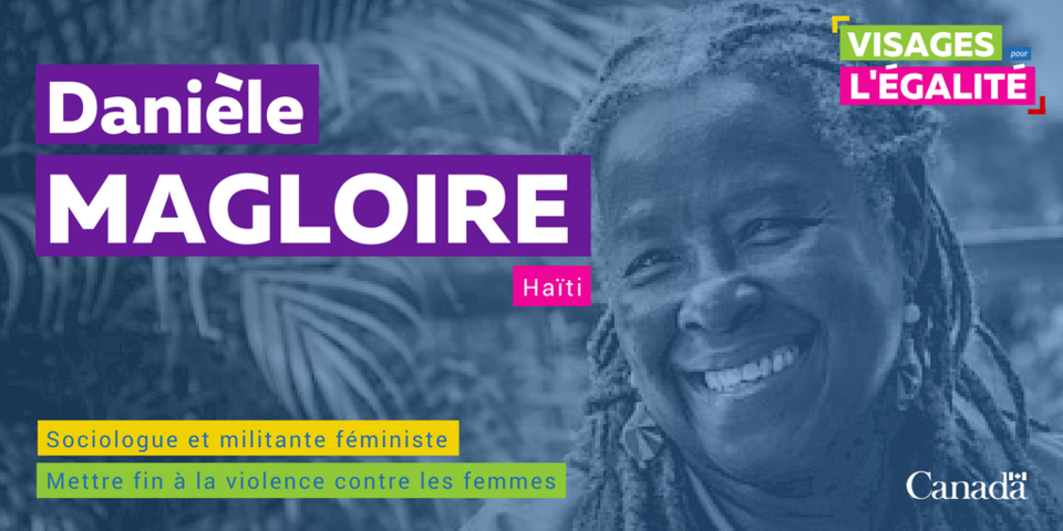 KayFanmAyiti's tweet photo. Danièle Magloire est nominée pour le prix Champions des droits de la personne #VisagesPourlEgalite du gouvernement du Canada, entre autres pour son travail avec @KayFanmAyiti. Les lauréats seront connus ce soir lors du cérémonie à l'@AmbCanHaiti. https://t.co/ZoHZWqGwsS