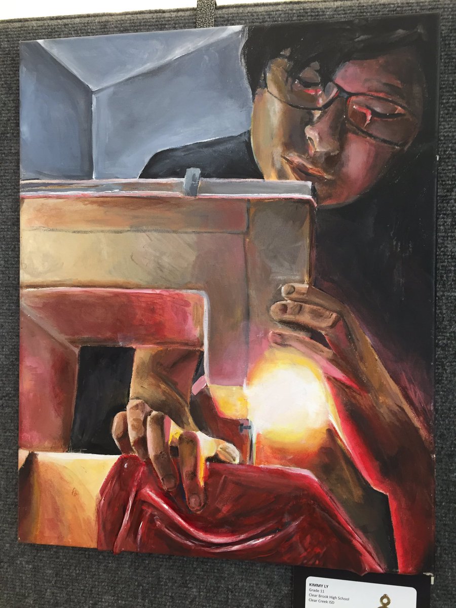 CBHS_VisualArt's tweet photo. Should your spring break travels take you downtown, check out the Brook artwork in the Scholastic Gold Key exhibit at the Galleria! #BrookArt #goldkey #picturesatanexhibition https://t.co/ArnjnkWsYx