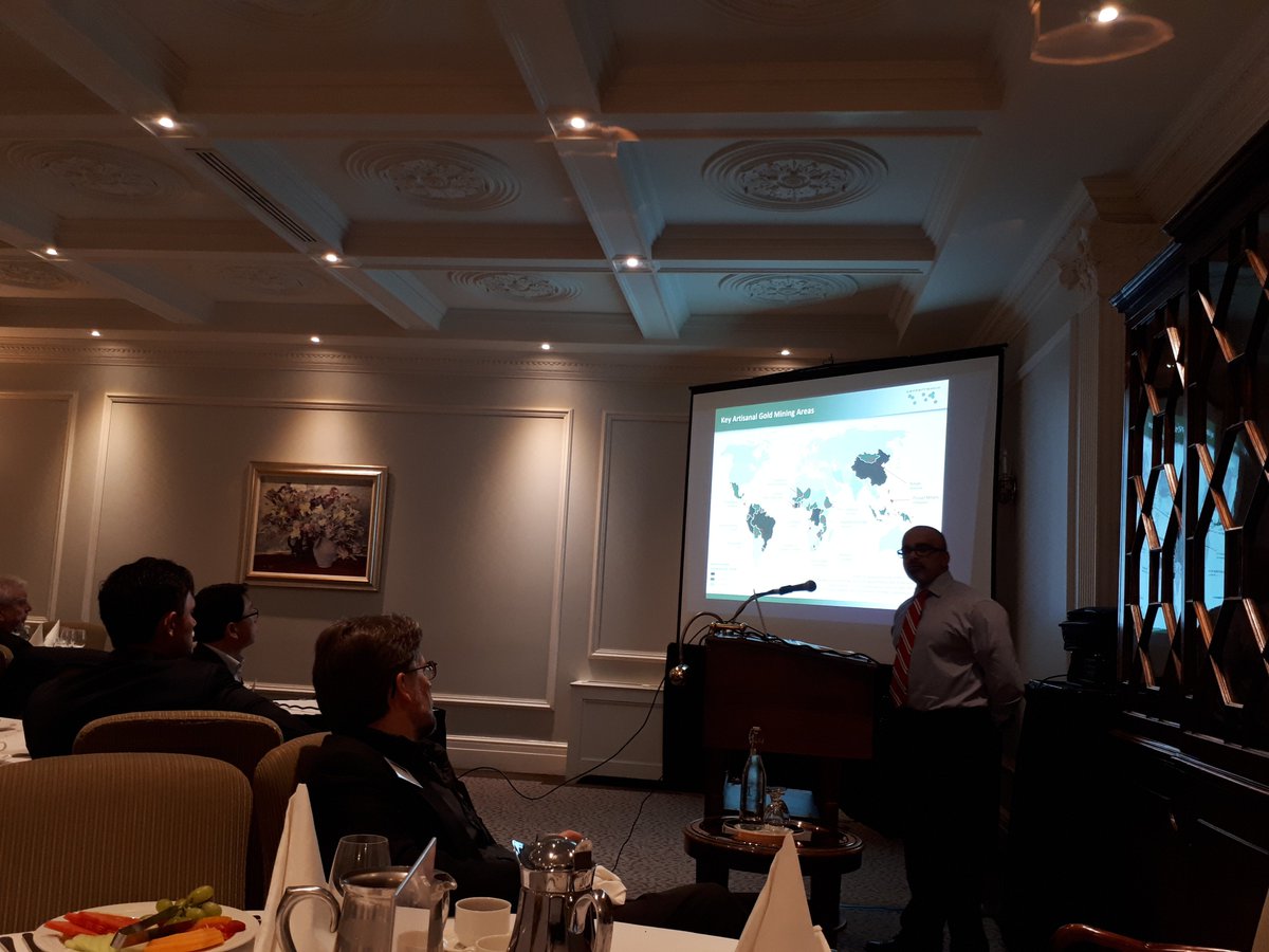 jdgeipel's tweet photo. Kevin D'Souza at CIM Toronto lunch: "ASM is an over-researched topic & millions of dollars have went to well-intentioned NGOs to keep rehashing the same research & guides". Could not agree more; this goes for a lot of topics in #extractives governance sadly.. #shareASM #globaldev https://t.co/G8g6gSGho9