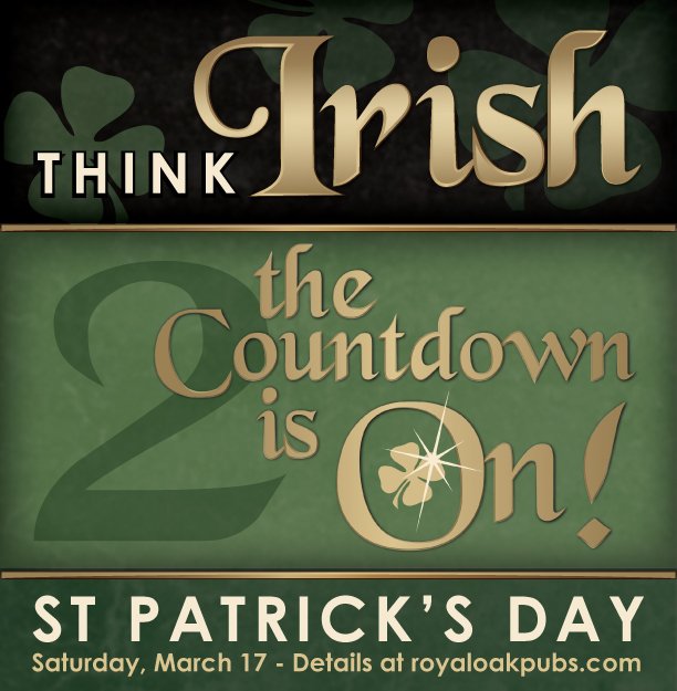 DowntownOak's tweet photo. Getting warmer....
#StPatricksDay is only 2 two days away!! https://t.co/msXEITOllx