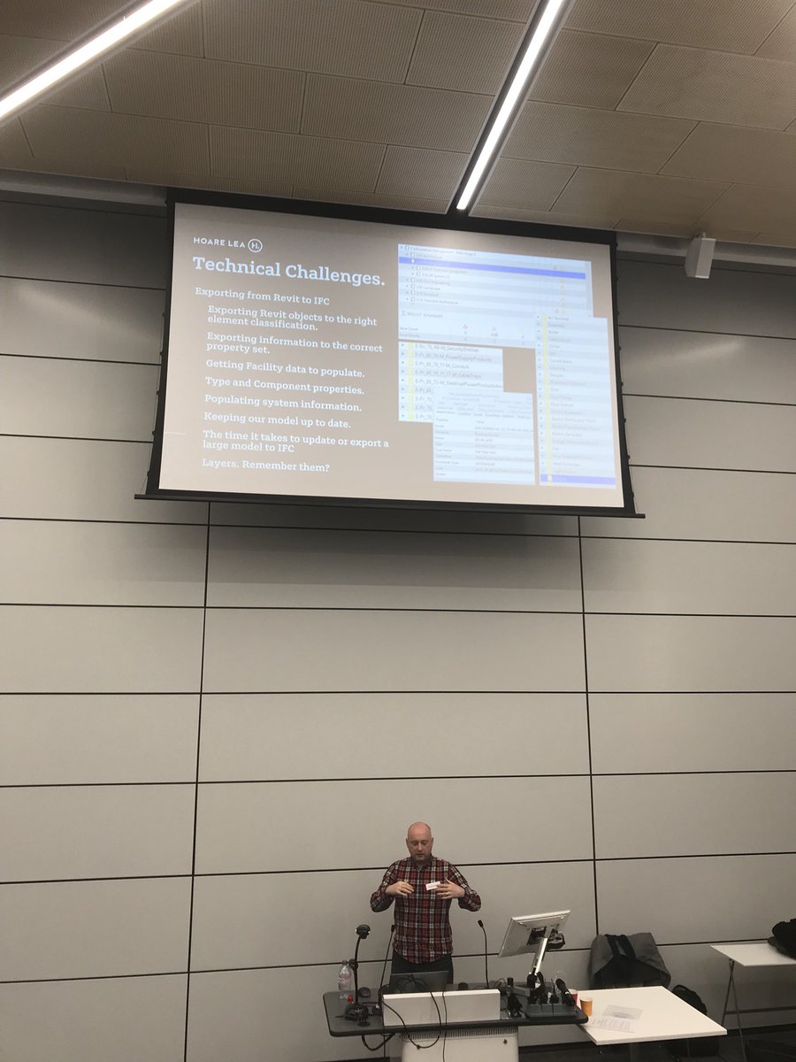 <a href="/BIM_Monkey/">Grayham Roper</a> delivering a fantastic presentation on COBie exports from IFC at #OxBIMdevelopment <a href="/BIMregOX/">BIM Regions - Oxford</a>