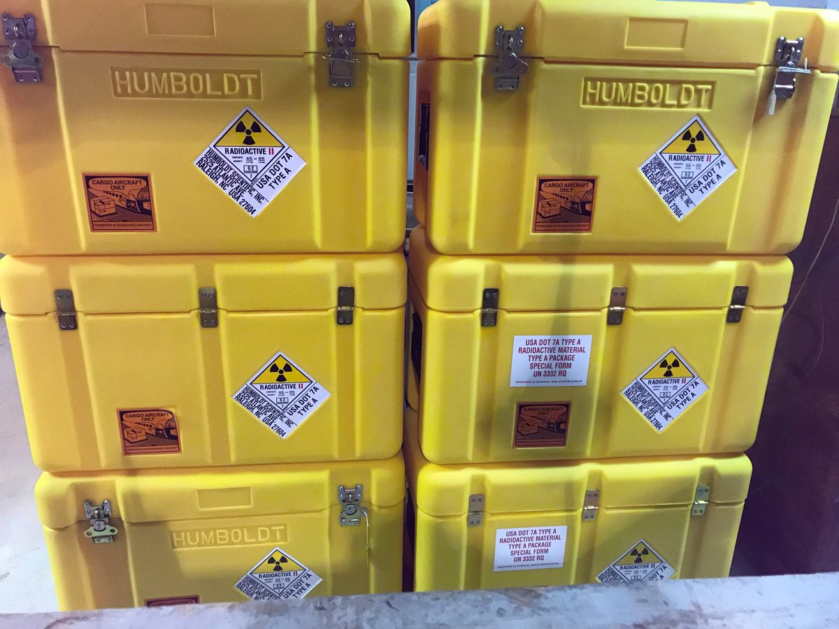 SoilMatEng's tweet photo. New, shiny yellow boxes excite us! #SoilMat #HamOnt #Engineering https://t.co/s5aPPcy4RQ