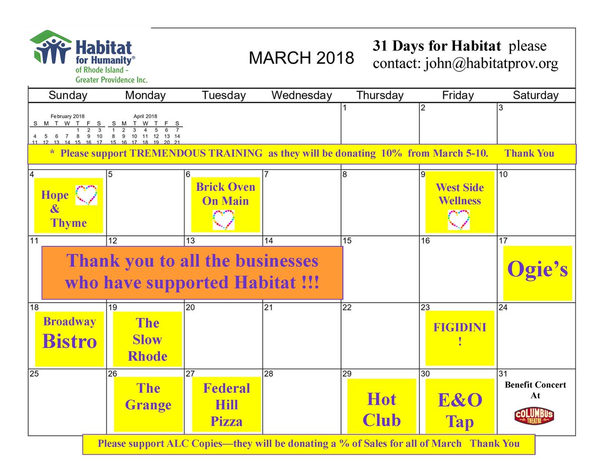 RMPSColorado's tweet image. Plan your St Patrick's celebration -at Ogie's Trailer Park the newest addition to our list in support of Habitat for Humanity of Rhode Island - Greater Providence, Inc. SAVE the DATE March 31 for The House Show : A Benefit for Habitat for Humanity at The Columbus Theatre