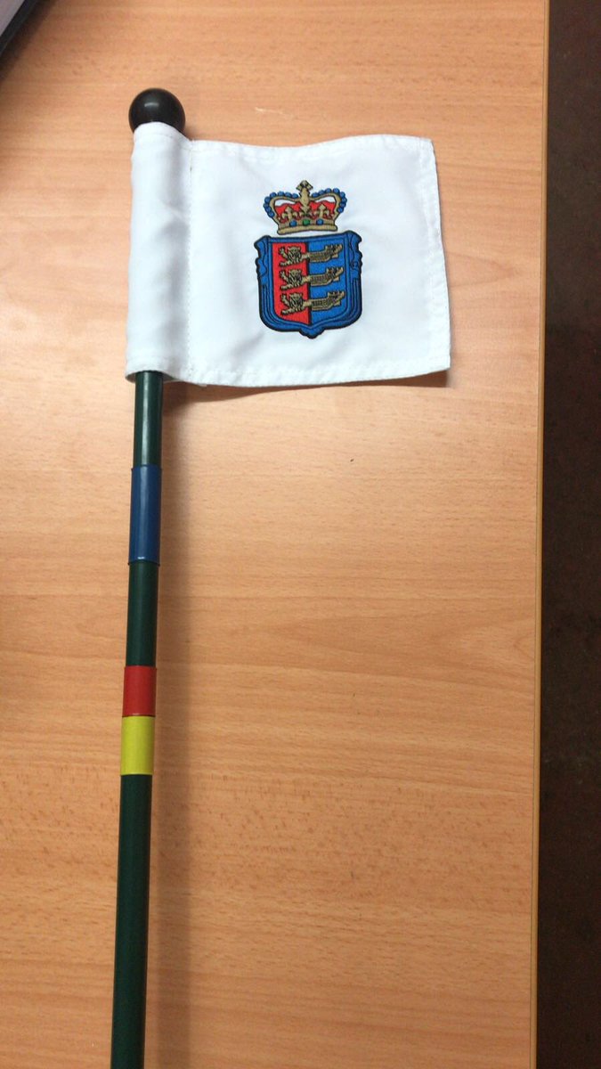 JamesBledge's tweet photo. Designing some club pins for the putting green @RCPgolfclub. #vinylguard from @Greentech_Ltd. Thanks to Kevin Brunton for the extra effort making sure everything arrived safe and sound. https://t.co/r34s4ldYAT