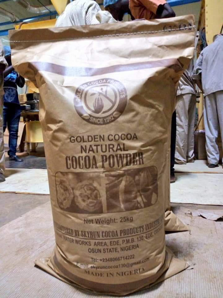 AbiodunBorisade's tweet photo. #Ekiti2018
#Ekiti gradually been left behind industrially amongst SW States!
@StateofOsun assists #Nigeria
Revived #Cocoa Production Industry set to flood world market with #MadeInNigeria Cocoa Butter, Cocoa Cake, Cocoa Powder & Chocolates
@APCNigeria
#StandWithKayodeOjo https://t.co/murilrEGHT