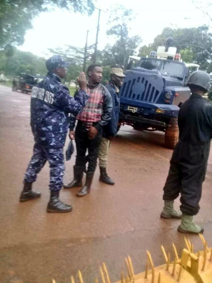 kizzabesigye1's tweet photo. CONGRATULATIONS HON PAUL MWIRU on winning a 4th time since 2016 rigged election!

 In spite of massive armed forces deployment, rampant arrests of supporters &amp;officials, Pre-ticked ballots, Fake ballot box from EC etc! @Mwirupaul @PGovUg @ntvuganda @FDCOfficial1 @nbstv @bbstvug https://t.co/YL2RlcEPcr