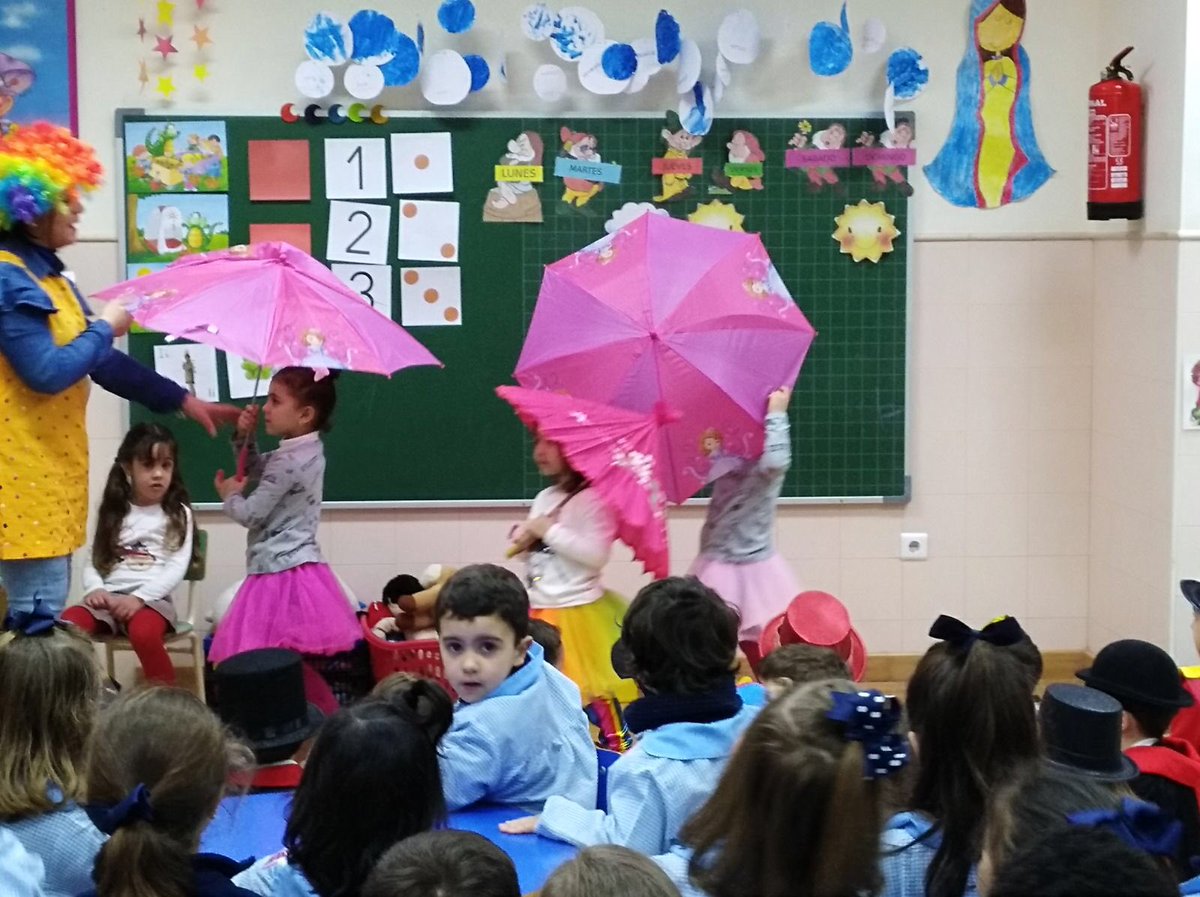 FMAutrera's tweet photo. Hoy los alumnos de 4 años de E.I. hemos puesto el broche final a nuestro proyecto "El Circo". Nos hemos convertido en artistas del circo https://t.co/mfgaKkPCMP