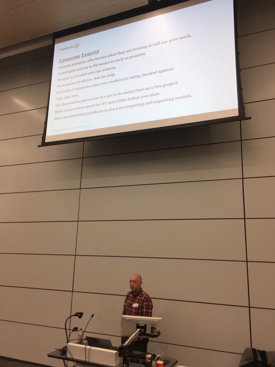 Some valuable lessons learnt, and don’t be afraid to put your hand up if you don’t understand something says <a href="/BIM_Monkey/">Grayham Roper</a> #OxBIMdevelopment