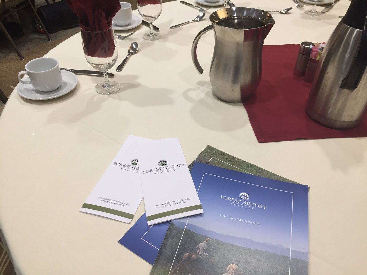 foresthistory's tweet image. Our Lunch and Talk is underway. #ASEH2018